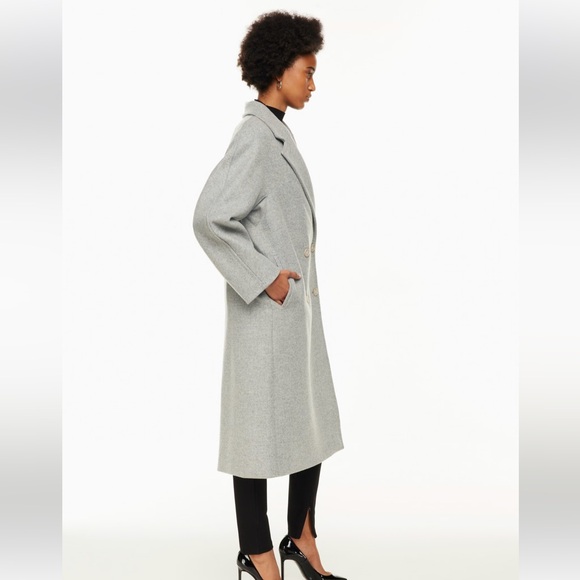 LIKE NEW Aritzia Babaton Slouch Coat - Picture 3 of 13